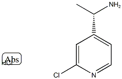 (S)-2-Chloro-4-(1-amino)ethylpyridine hydrochloride图片