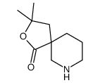 3,3-Dimethyl-2-oxa-7-aza-spiro[4.5]decan-1-one Structure