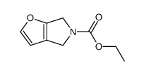 5H-Furo[2,3-c]pyrrole-5-carboxylic acid,4,6-dihydro-,ethyl ester structure