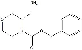 (S)-4-Cbz-3-(aMinoMethyl)Morpholine Structure