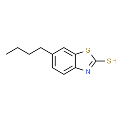 2(3H)-Benzothiazolethione,6-butyl-(9CI)结构式