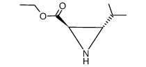 2-Aziridinecarboxylicacid,3-(1-methylethyl)-,ethylester,trans-(9CI)结构式