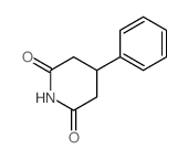 2,6-Piperidinedione,4-phenyl- Structure