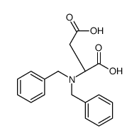 (2S)-2-(dibenzylamino)butanedioic acid Structure