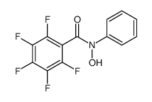 2,3,4,5,6-pentafluoro-N-hydroxy-N-phenylbenzamide Structure