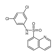 N-(3,5-dichlorophenyl)quinoline-8-sulfonamide Structure