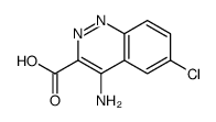 4-amino-6-chlorocinnoline-3-carboxylic acid picture