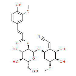 DEMETHYLSIMMONDSIN-2'-FERULATE, 4-(P)结构式