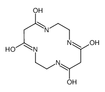 1,4,8,11-tetrazacyclotetradecane-5,7,12,14-tetrone结构式