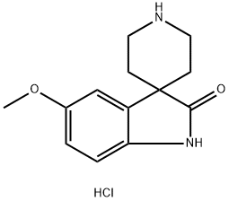 5-Methoxy-1,2-dihydrospiro[indole-3,4'-piperidine]-2-one hydrochloride picture