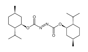 di-(-)-menthyl diazene-1,2-dicarboxylate Structure