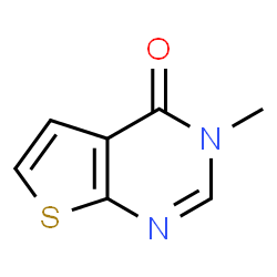 3-Methylthieno[2,3-d]pyrimidin-4(3H)-one Structure