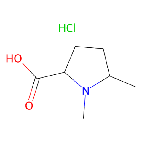 (5S)-1,5-Dimethyl-L-proline hydrochloride (1:1)结构式