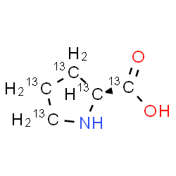 L-脯氨酸-¹³C₅图片