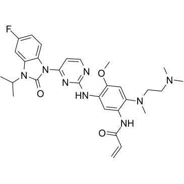 Mutated EGFR-IN-2结构式