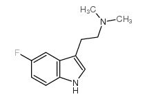 2-(5-fluoro-1H-indol-3-yl)-N,N-dimethylethanamine Structure