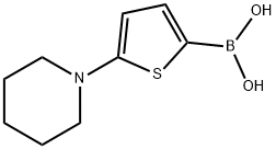 5-(Piperidino)thiophene-2-boronic acid Structure