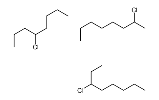 2-chlorooctane,3-chlorooctane,4-chlorooctane结构式