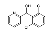 α-(2,6-dichlorophenyl)-2-pyridylmethanol结构式