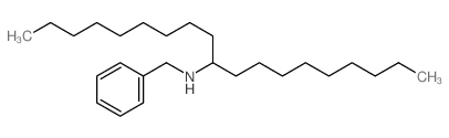 Benzenemethanamine,N-(1-nonyldecyl)- structure