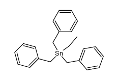 Tribenzylethylstannane结构式