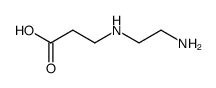 3-((2-aminoethyl)amino)propanoic acid结构式