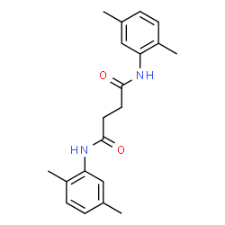 N,N'-Bis(2,5-dimethylphenyl)succinamide Structure