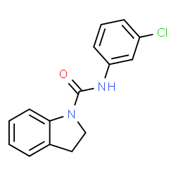 N-(3-chlorophenyl)-2,3-dihydro-1H-indole-1-carboxamide picture