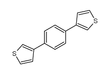 1,4-bis(3-thienyl)benzene结构式