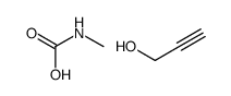 methylcarbamic acid,prop-2-yn-1-ol Structure