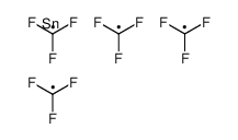 tetrakis(trifluoromethyl)stannane Structure