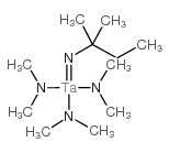 (tert-amylimino)tris(dimethylamino)tantalum Structure