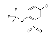 4-Chloro-2-nitro-1-(trifluoromethoxy)benzene Structure