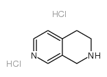 1,2,3,4-TETRAHYDRO-2,7-NAPHTHYRIDINE DIHYDROCHLORIDE structure