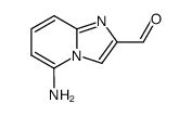 5-amino-imidazo[1,2-a]pyridine-2-carbaldehyde structure