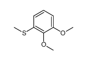 1,2-DIMETHOXY-3-(METHYLTHIO)BENZENE structure