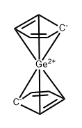 bis(cyclopentadienyl)germane structure