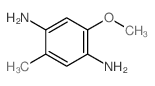 1,4-Benzenediamine,2-methoxy-5-methyl-结构式