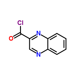 2-Quinoxalinecarbonyl chloride structure