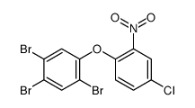 1,2,4-tribromo-5-(4-chloro-2-nitrophenoxy)benzene结构式