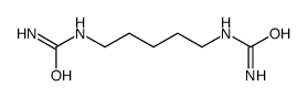 5-(carbamoylamino)pentylurea Structure