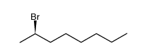 [R,(-)]-2-Bromooctane Structure