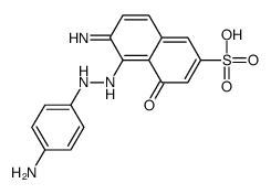 6-amino-5-[(4-aminophenyl)azo]-4-hydroxynaphthalene-2-sulphonic acid picture