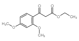 3-(2,4-二甲氧基苯基)-3-氧代丙酸乙酯结构式