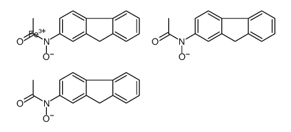 N-(9H-fluoren-2-yl)-N-oxidoacetamide,iron(3+)结构式