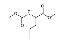 2-Methoxycarbonylamino-4-iodbuttersaeuremethylester Structure