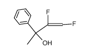 3,4-difluoro-2-phenylbut-3-en-2-ol结构式