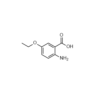 2-Amino-5-ethoxybenzoic acid Structure