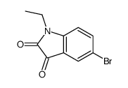 5-bromo-1-ethyl-1H-indole-2,3-dione图片