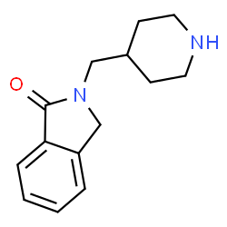 2-(Piperidin-4-ylmethyl)isoindolin-1-one Structure